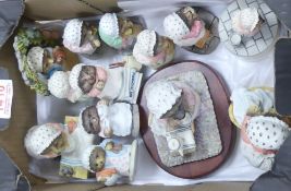 Beatrix Potter Border Fine Arts Mrs Tiggy-Winkle selection to include: Ironing (739529) Trinket