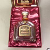 A boxed bottle of Johnnie Walker Premier Rare Old Scotch Whisky. 43% ABV, 75cl.