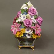 Thomas Kinkade 'Bouquet of Memories' floral tribute arrangement, height 25cm.
