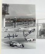 Photograph album featuring mainly Gilles Villeneuve, with over 25 great photographs, some