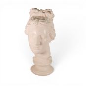 A Plaster bust of 'Venus Italica' by the British Museum Company. height 46cm