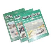 A good quantity of Motorsport magazine, from 1950's onwards to include volumes 28, 31-37 (may not be