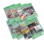 A good quantity of Motorsport magazine, from early to mid 90's (may not be a complete run).