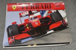 A good quantity of calendars from Motorsport magazine from 1996-98, 2000-01 and 2013-14, seven in