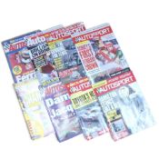 A good quantity of Autosport magazines from 2007 onwards (not a continuous run). (1 Tray)
