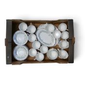 A selection of Paragon Tea wares in the Debutante pattern to include 12 cups & saucers, 11 tea