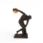 Wedgwood, London Olympics 2012 'Games of the 30th Olympiad', figure of a Discus Thrower, with box