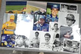 An interesting collection of mainly 1990's Formula One photographs, featuring Alain Prost and