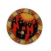 Lorna Bailey Early Alignment Of The Planets Charger, L/E 55/100. (Old Ellgreave Pottery