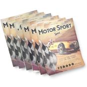 Motorsport magazine, all twelve issues from 1950. (12)