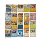 A quantity of single Pokemon Scarlet & Violet - Paldea Evolved set including Holos, Reverse Holo'