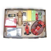 A collection of scale model race cars to include Bburago 1:18 scale 1931 Alfa Romeo 8C 2300 (