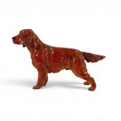 A Royal Doulton Dog Figure of an Irish Setter ' Pat O'Moy' HN 1055, height 13.5cm.