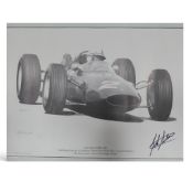 Targa Florio 1964 limited edition print no.194 of 850, with certificate. (H: 93.5cm x 63.5cm)