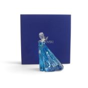 Swarovski Disney Frozen 'Elsa' (5135878) Introduced and Retired in 2016. Presented in sparkling blue