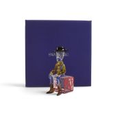 Swarovski Disney Toy Story 'Sheriff Woody' (5417631) Retired 2021 designer unknown, depicted sitting