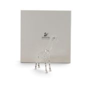 Swarovski African Wildlife Baby Giraffe (236717) retired 2007 designed by Michael Stamey presented