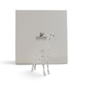 Swarovski African Wildlife Baby Giraffe (236717) retired 2007 designed by Michael Stamey presented