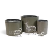 Swarovski crystal Doe was part of the “Rare Encounters” group. It has a clear crystal facetted body,