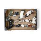 A Mixed Lot Compraising of Beswick Cats including Persian Kittens 1316, Seated Kittens 1436 and