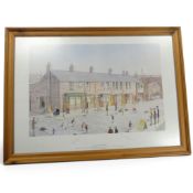 A limited edition signed Print 'Talent Spotters' featuring Coronation Street, by G W Birks, number