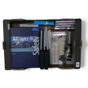 An interesting collection of motorsport books featuring media diaries, team/sponsor safety books,