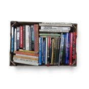 An interesting collection of motorsport books featuring Piers Courage, David Coulthard, Johnny