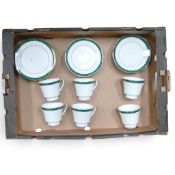 A group of Noritake Tea Wares in the Legendary pattern, to include 6 cups, 6 saucers, 6 Tea