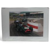 Michael Turner motorsport art print titled 1961 Richmond Trophy, Goodwood - Yeoman Credit Cooper