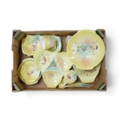 Beswick Tit Willow Ware including Salad Bowl, Dishes and Preserve Pot (13)