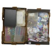 A good quantity of mainly jewellery making spares and costume jewellery. Collection/courier only (