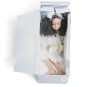 Gotz artist Philip Heath Collectors Doll 'Angelica' 1999 with Vinyl limbs, shoulders, poseable