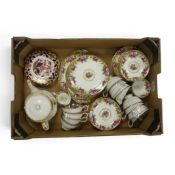Paragon ‘Tapestry Rose’ part tea set to include:-Twelve teacups, six small saucers