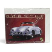 Porsche 356 metal sign. (H: 30.5cm x W: 40cm)