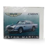 Aston Martin DB5 metal sign. (H: 30.5cm x W: 40cm)