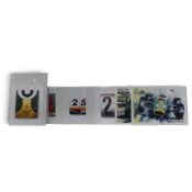 A collection of four Racing Colours Collection limited edition art publications featuring Ferrari