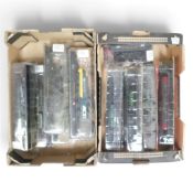 A collection of Lansdowne 1:43 scale model trains including 1963 BR Western CC D1062 Western