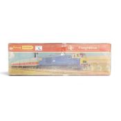 Tri-ang Hornby R645 HO gauge Freightliner set, complete with BR blue class 35 Hymek Diesel