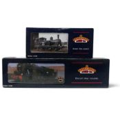 Bachmann OO gauge 31-056 J72 Tank BR black late crest 69025 & 32-256 2-8-0 Austerity 90566 black.