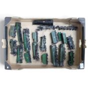 A collection of loose OO gauge steam locomotives to include Hornby A4 Class Falcon & Mainline