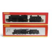 Hornby OO gauge R2561 LMS Class 5MT, DCC ready, & R2396 LMS Class 8F. Untested. (2)