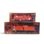 Piko G-scale 37562 Diesellokomotive BR298 DB AG EP.V together with 37700 Shimmns-Tu 718 DB cargo,