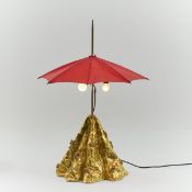 UFO, Tischleuchte 'Paramount' aus der 'Bau. haus collection', 1970 (Entwurf)