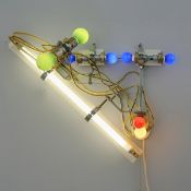 Klaus Geldmacher , Lichtobjekt '(ON 121) - variabel', 1995