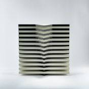 Marcello Morandini (1940 Mantua - lebt und arbeitet in Varese), Wandskulptur 'Progetto 323', 1988