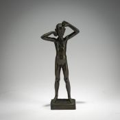 Ernst Gottschalk (1877 Düsseldorf - 1942 ebenda), Skulptur Stehender Jüngling, 1920er Jahre