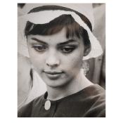 Horst H. Baumann, 2 Porträts 'Barbara Kwiatkowska(-Lass)' in Paris, 1961