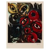 Ernst Wilhelm Nay (1902 Berlin - 1968 Köln), 'Farbaquatinta 1963 - 2 (NOR)', 1963
