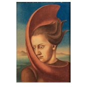 Konrad Adolf Lattner (1896 Anklam - 1979 Göttingen), Portrait einer Frau, circa 1930