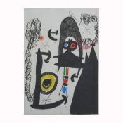 Joan Miró (1893 Barcelona - 1983 Palma de Mallorca), 'Escalade vers la lune', 1969